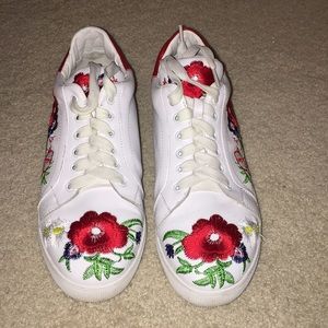 Embroidered shoes
